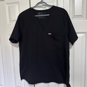 FIGS Black Scrub Shirt